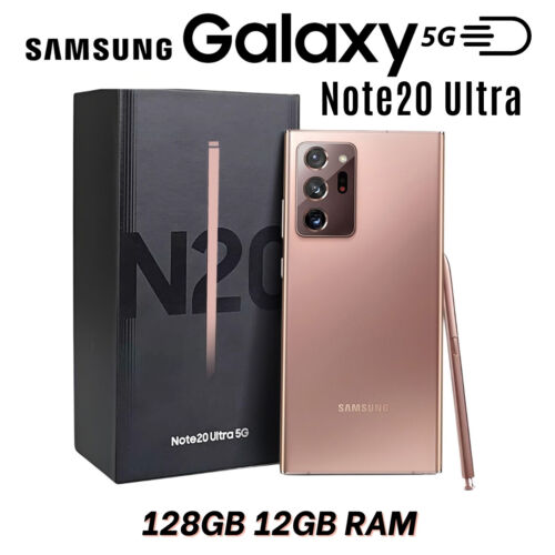 NEW Sealed Samsung Galaxy Note 20 Ultra 5G 8GB+128GB Factory SM-N986U Unlocked