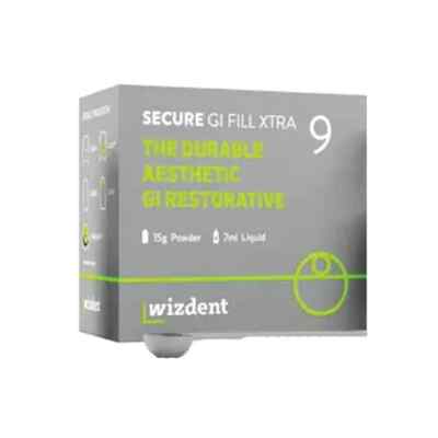 Wizdent Secure GI Fill Extra 9 GIC Fast-setting glass ionomer restorative cement