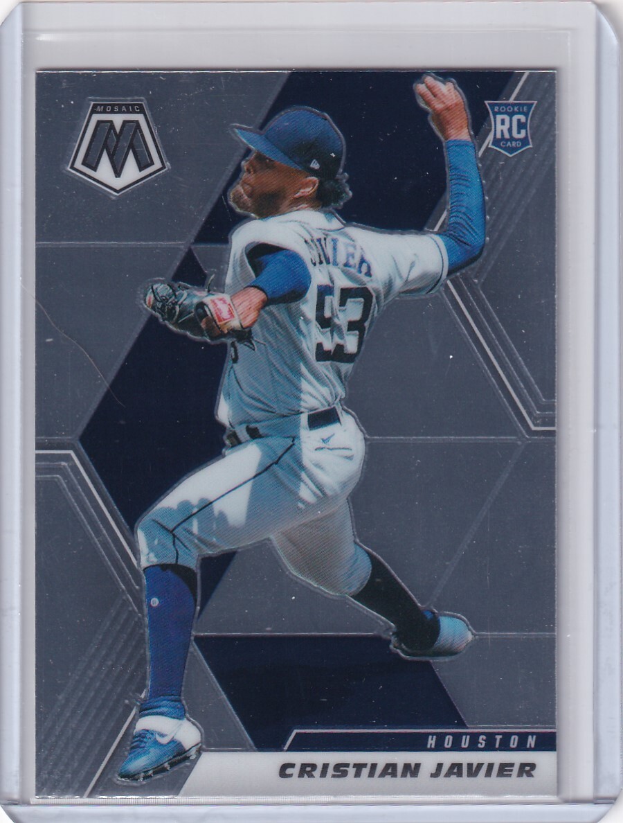 2021 MOSAIC RC CRISTIAN JAVIER ROOKIE HOUSTON ASTROS GE-3348