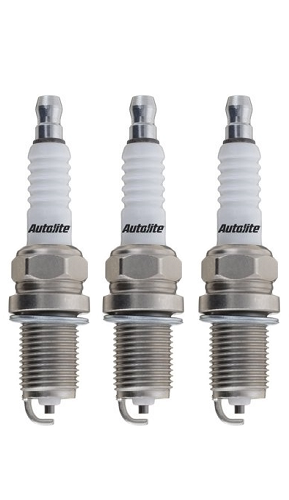 SET OF 3 AUTOLITE IRIDIUM SPARK PLUGS FOR DAIHATSU EJ-DE 1.0L I3 - Picture 2 of 2