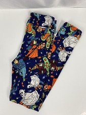 LuLaRoe L/XL Kids 8-14 Halloween Leggings Trick-or-Treaters