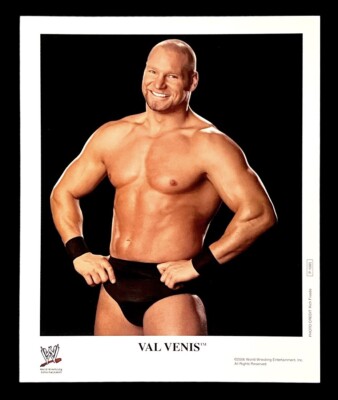 WWE VAL VENIS P-1085 OFFICIAL LICENSED ORIGINAL 8X10 PROMO PHOTO FROM 2006 RARE