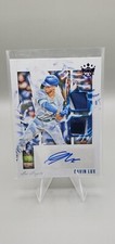 2020 Panini Diamond Kings GAVIN LUX Purple Dual Patch Auto RC #'d 14/15 Dodgers