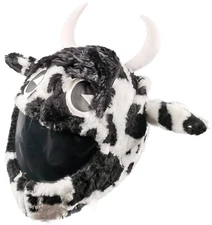 MOTORCYCLE COVER MOTORBIKE FUNNY HEEDS CRAZY CASE HELMET COVERS COW CRASH HELMET