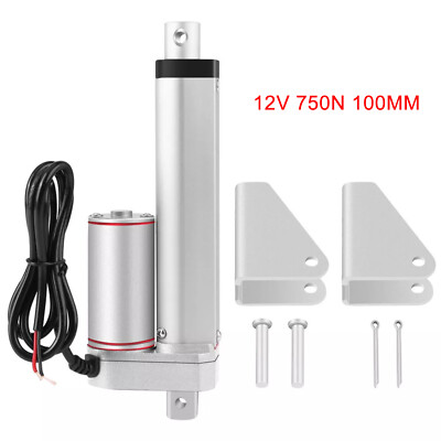 Linear Actuator Motor Linearmotor Verstellantrieb 750N 12V DC 100mm