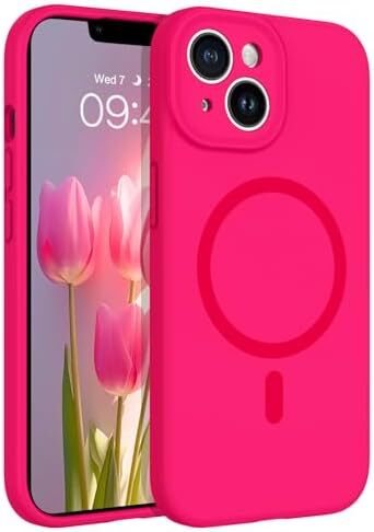 for iPhone 14 Phone Case, iPhone 14 Magnetic Case [Compatible with Magsafe] Slim