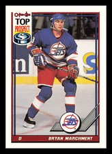 Bryan Marchment #116 1991-92 O-Pee-Chee Winnipeg Jets