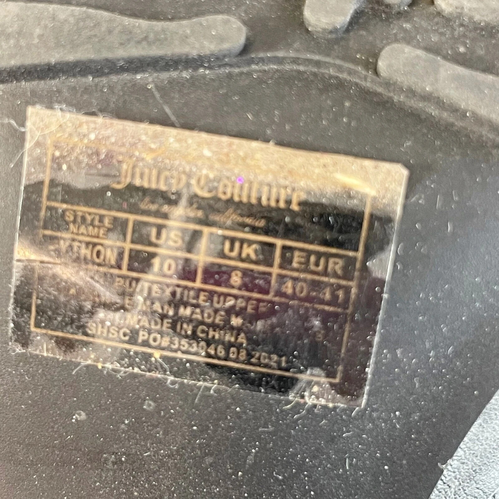 Juicy Couture Python Leather High Heel Ankle Boot… - image 6