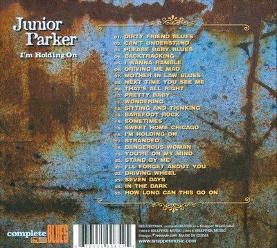 JUNIOR PARKER I'M HOLDING ON NEW CD