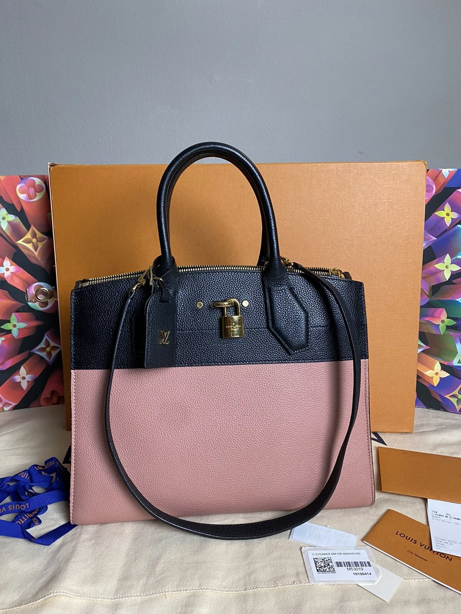 Pink and black louis vuitton bag Clearance