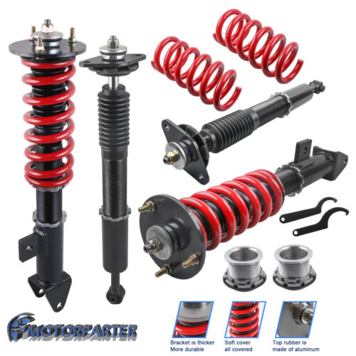 Front & Rear Shocks Struts Adjustable For Dodge Charger Challenger