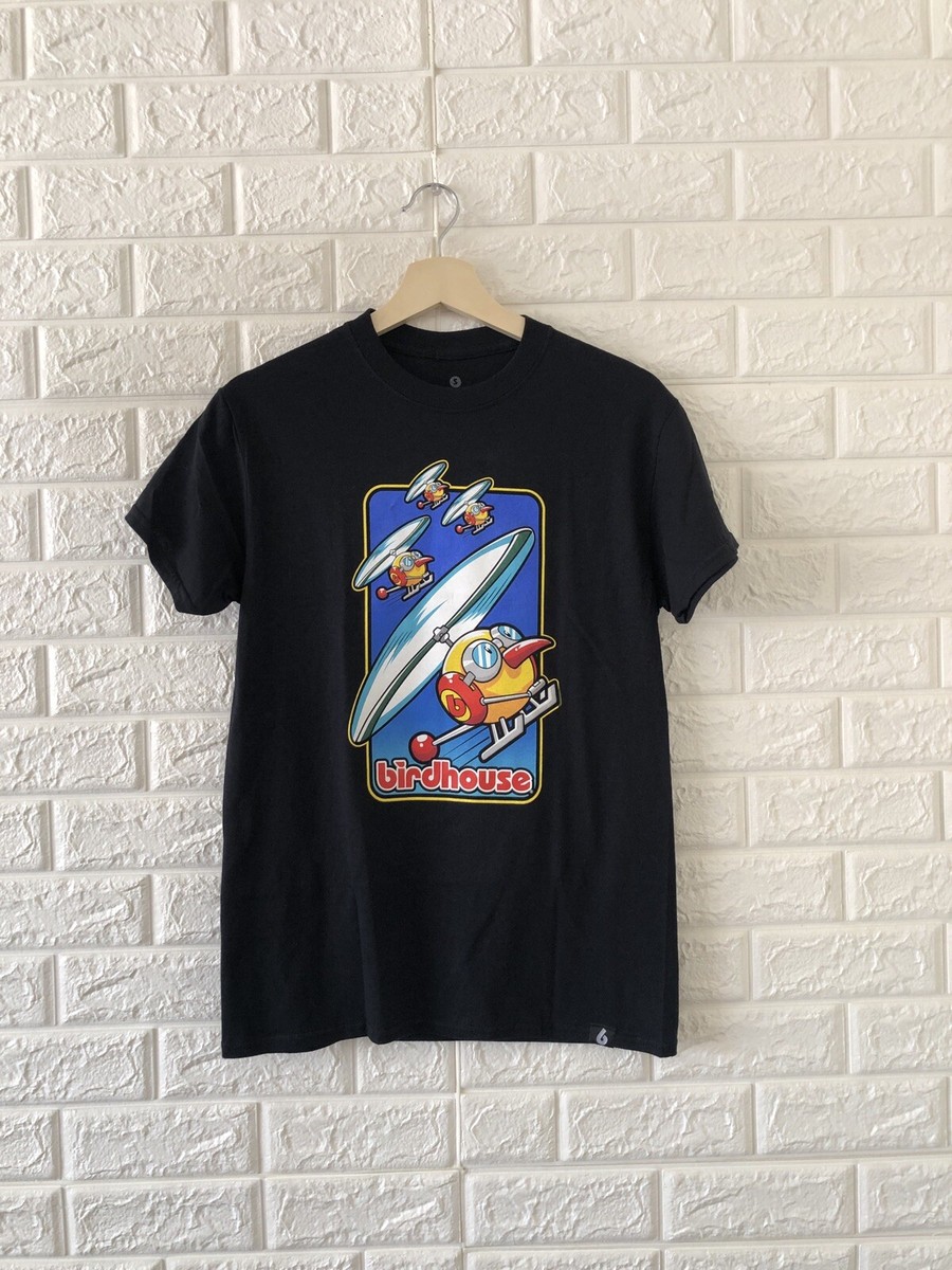 Birdhouse Skateboards Bird Helicopter Graphic T-Shirt Men's Small
