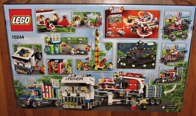 LEGO 10244 Fairground Mixer Dunk Tank Carnival Fair Ride Clown