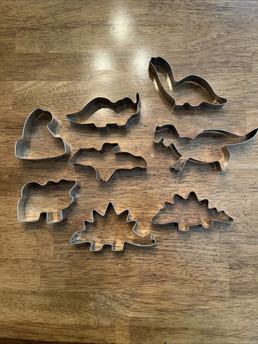 Dinosaur Cookie Cutters Collection - Lot Of #8
