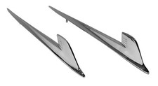 1958 Chevrolet Impala Bel Air Biscayne Wagon Fender Top Ornaments 58c-16722