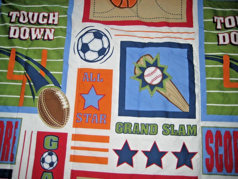 CIRCO~TWIN Reversible Sports Theme  Comforter - Image 4 of 4