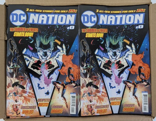 DC Nation (2018) #0 CASE Lot of (250) Comics 1st Omega Titans NEW