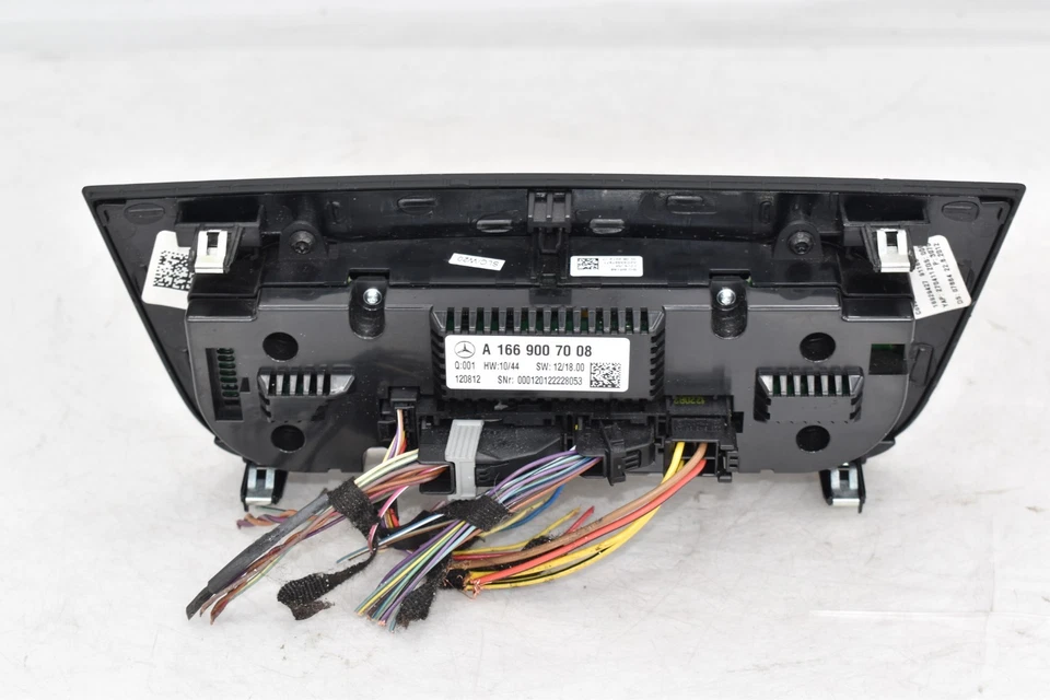 ♻️ 13-19 MERCEDES GL450 X166 FRONT AC HEATER CLIMATE CONTROL SWITCH OEM - Image 4 of 4