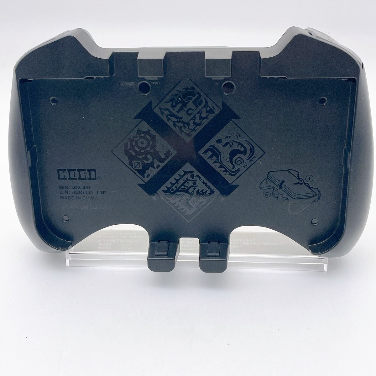 3DS&MHXのセット Hori Monster Hunter Cross X Double XX Hunting Gear Grip Pad New