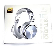 OneOdio Silver Wired Over Ear Headphones Studio Monitor  Mixing DJ Stereo