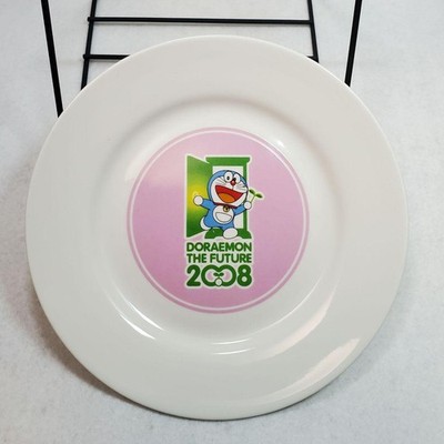 Doraemon Plate A Pattern 18cm Ceramic Unused Cartoon Collectible