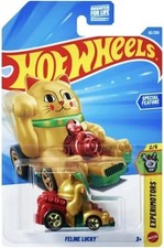 2026 Hot Wheels 25 Experimotors Feline Lucky Gold 92250 New Nib