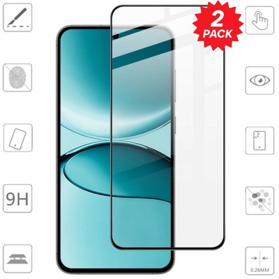 Für Samsung Galaxy S25 FE 2x 3D Premium Full 9H 0,3mm Hart Glas Folie Schutz