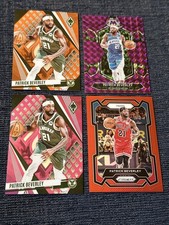 Patrick Beverley-Lot-4 NBA NUMBERED CARDS-2023-24 Prizm #268 Red Prizm /299