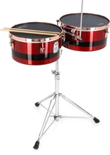 Toca Percussion Eric Velez Signature Series Timbales - 14 and 15 inches, Rojo