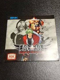 GAROU MARK OF THE WOLVES NEO GEO AES Boxed Genuine