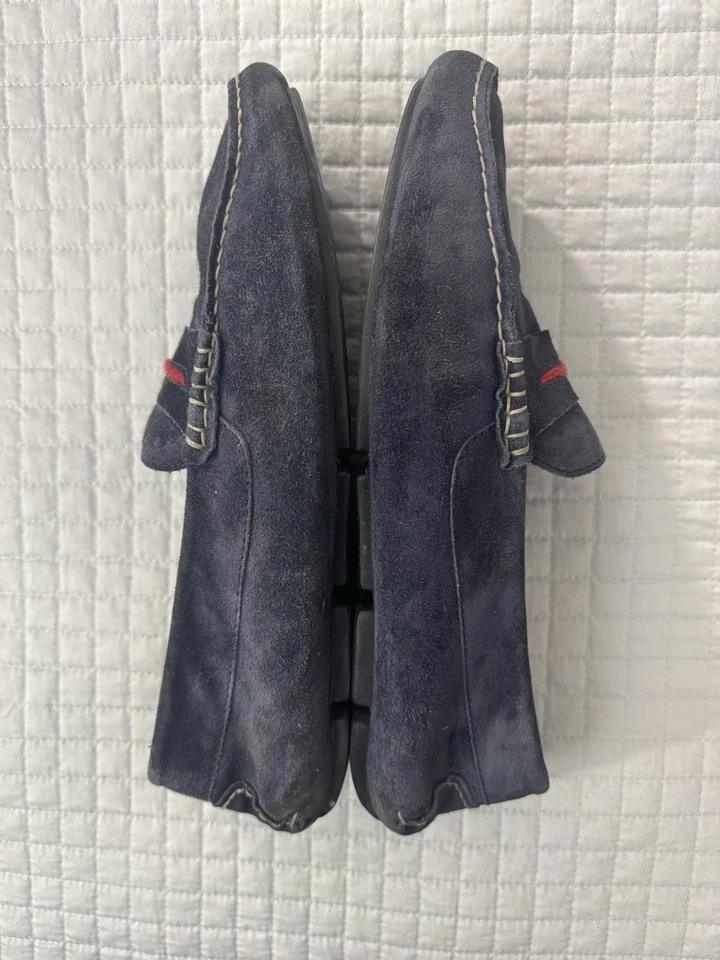 Mocasines Manolo Blahnik de gamuza azul talla 42,5 Foto 4 de 4