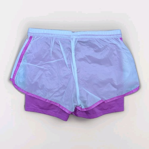 ADIDAS Glanz Nylon Shorts Running Damen Fitness Climalite XS Vintage Sport Gym - Bild 13 von 22