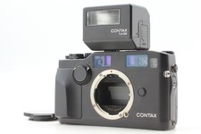  Top MINT Contax G2 Black 35mm Film Camera Body w/ TLA 200 Flash From JAPAN