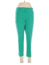 7th Avenue Design Studio New York  Company Women Green Casual Pants 12