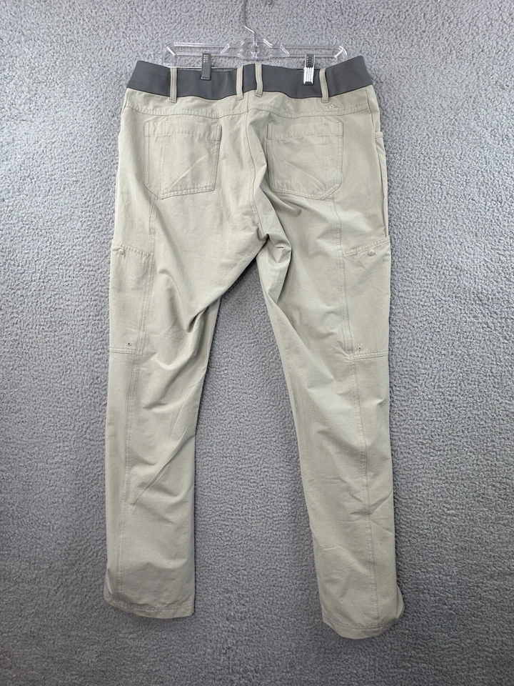 Pantalones Simms Para Hombre XL Oliva Pesca Senderismo Ligeros Elastizados Rendimiento 36x33 Foto 4 de 4