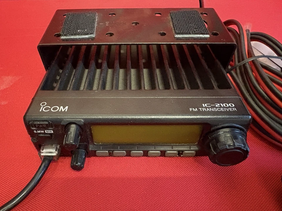 Arnés de cableado de micrófono de mano Icom IC-2100H VHF radioaficionado móvil de 2 metros HM-133S Foto 2 de 4