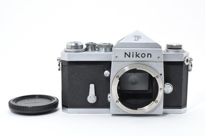 [Early Fujisan Logo] Nikon F Eye Level 6536745 Nippon Kogaku Tokyo Silver japan
