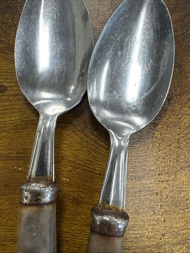 Galaxie Löffel 4er Set Tisch und Suppe Bakelit MCM Ersatz - Bild 3 von 9