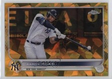 2022 Topps Chrome Sapphire Edition Gold 7/50 Aaron Hicks #497 0e2x