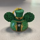 Disney St Patricks Day Irish Green Clovers Hat Ornament Mickey Ears #155 LE 6500 — photo 1