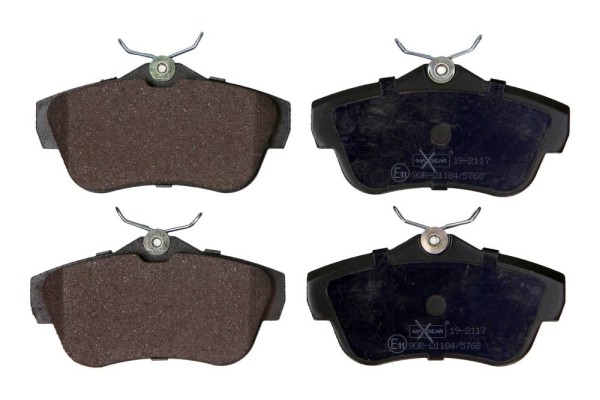 Bremsbelagsatz Hinterachse FÜR Peugeot Expert Tepee (VF3X ) - Maxgear 19-2117-image