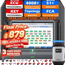 2026 USED XTOOL IP919PRO ECU Program Key Prog...