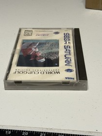 World Cup Golf Professional Edition  w/ Registration Sega Saturn