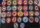 All 30 MLB Team Logos Iron On Patches Round  3" in  Diameter
