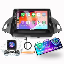 for Ford Escape Kuga 2013-2019 Car CarPlay Android Auto Navigation Stereo GPS...