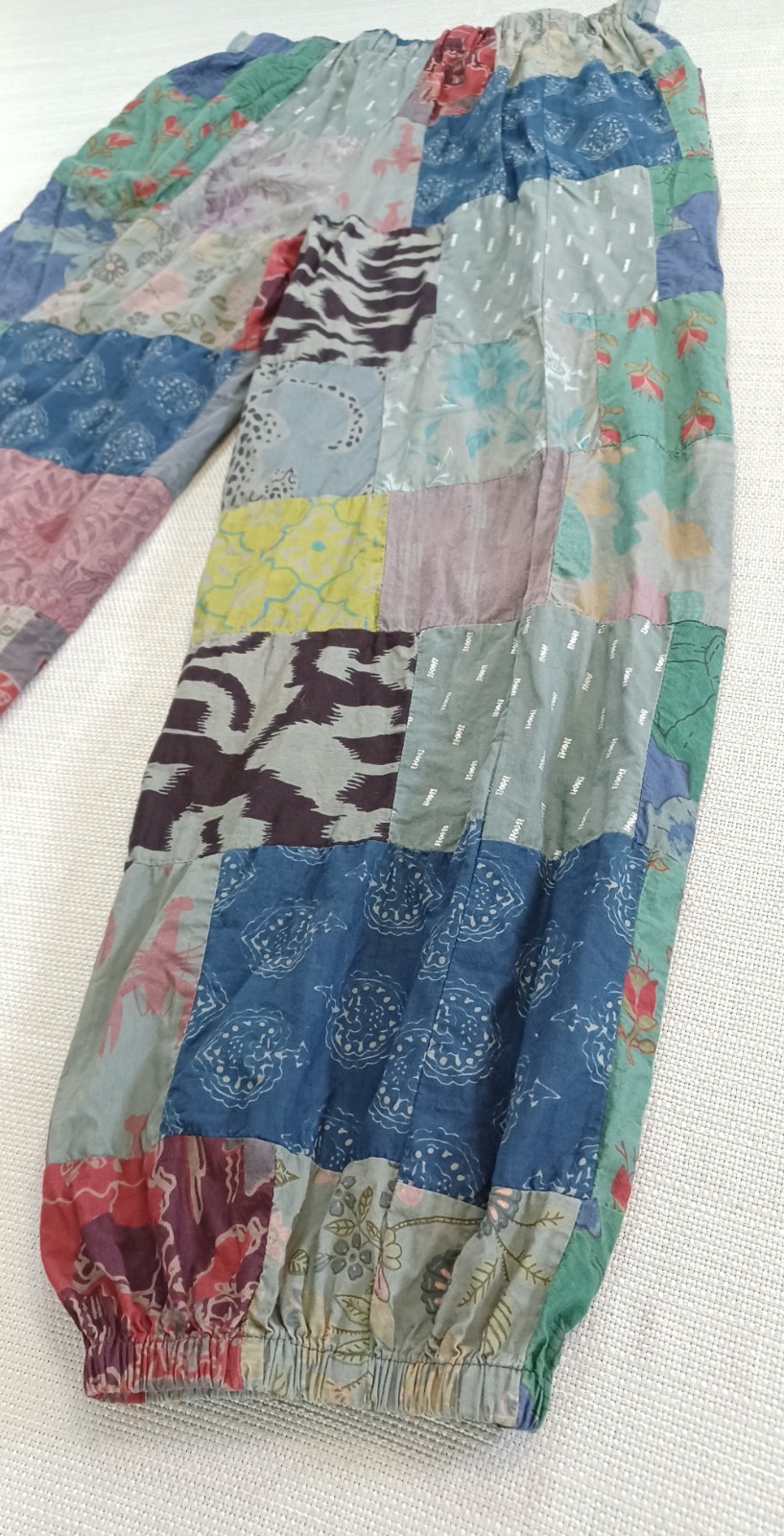 Earthbound Trading Co Patchwork Wide Leg Pants Wo… - image 19