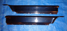 1966-67 Satellite Gtx Coronet Rt B-body Interior Quarter Metal Trim Panels 1-pr