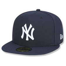New Era New York Yankees Authentic Collection 59FIFTY Fitted Cap, Navy, 7 7/8