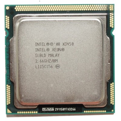 Intel Xeon X3450 SLBLD 2.67GHz 8MB Quad Core LGA 1156 Server Processor CPU 95W