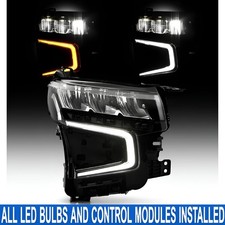 Passenger RH Full LED DRL Headlight Assembly W/ Bulb For Chevy Tahoe 2021-2024